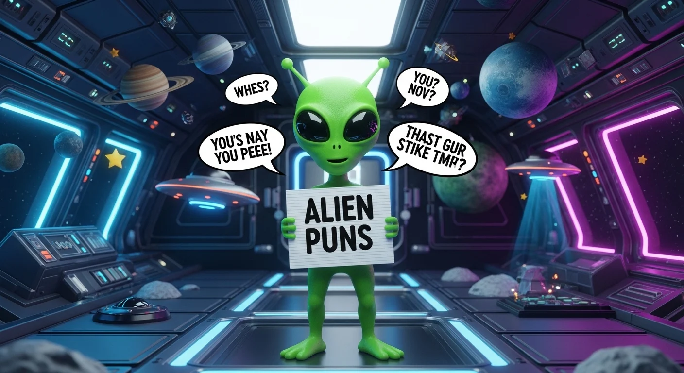 149+ Alien Puns That Are Out of This World