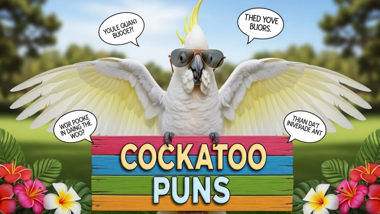 Cockatoo Puns