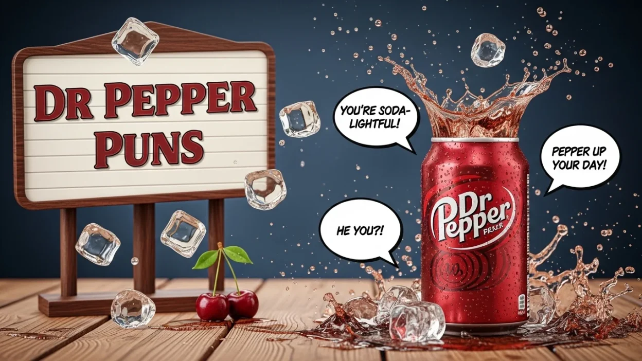Dr Pepper Puns