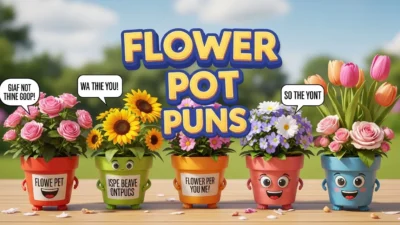 Flower Pot Puns