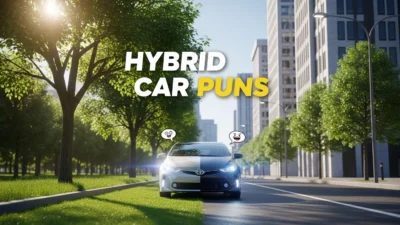 Hybrid Car Puns
