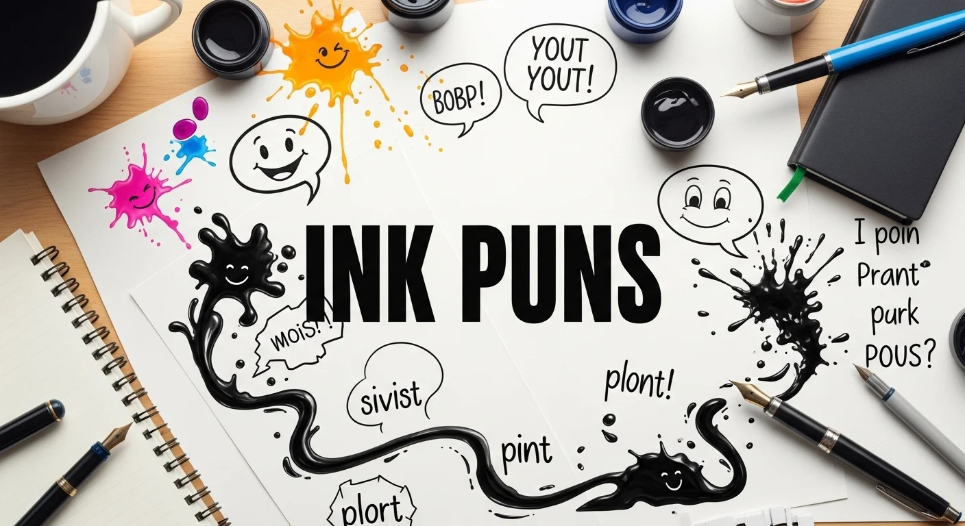 There Is Ink 153+ Ink Puns That Will Leave You Rolling With Laughter