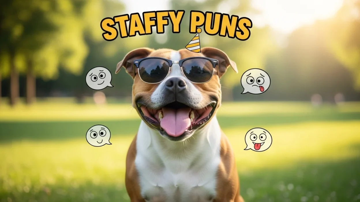 Staffy Puns