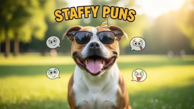 Staffy Puns