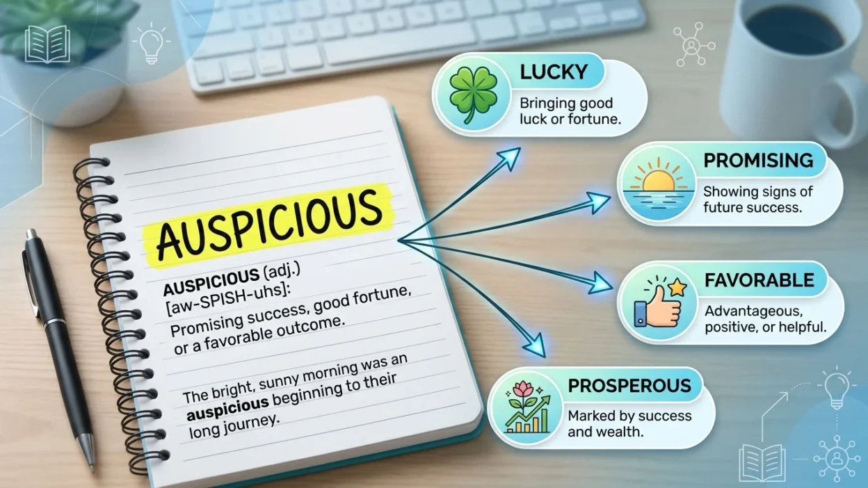 Auspicious Synonyms