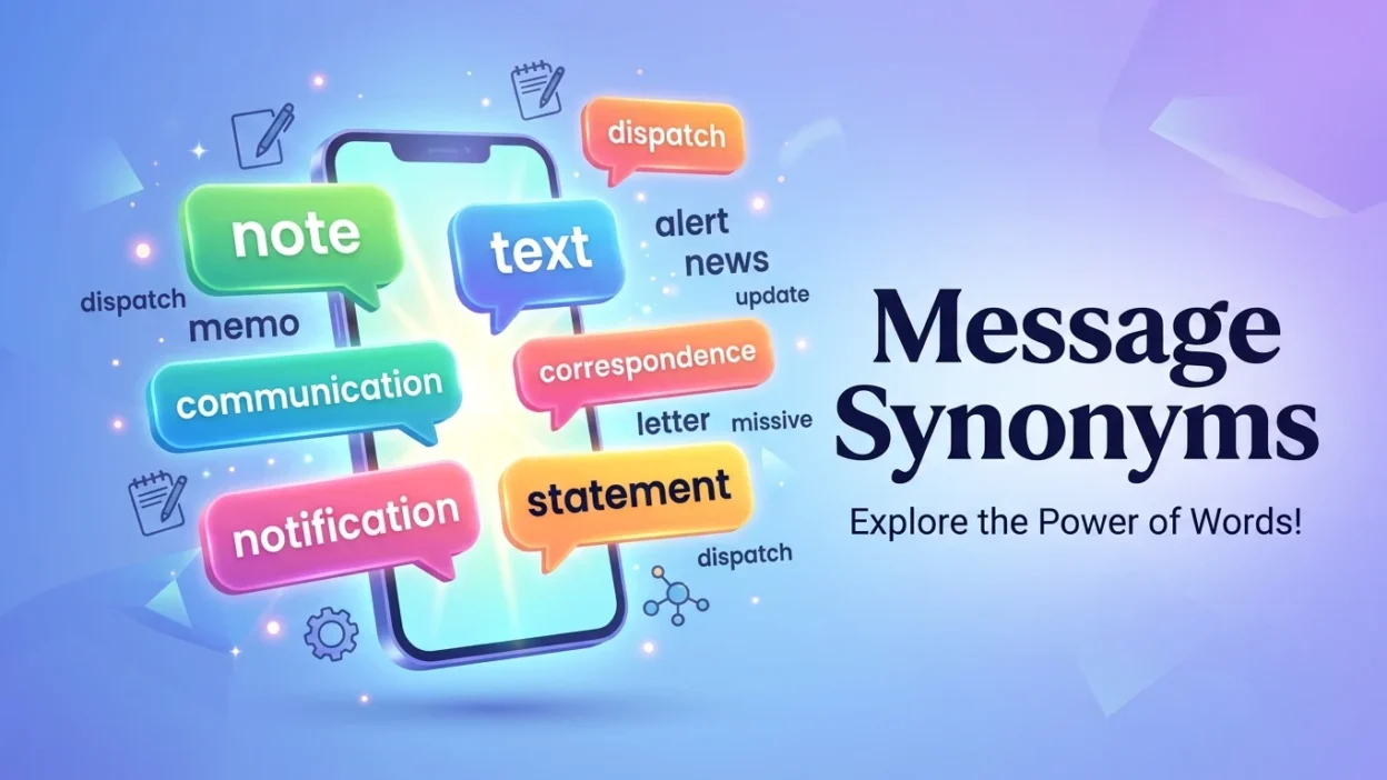 Message Synonyms