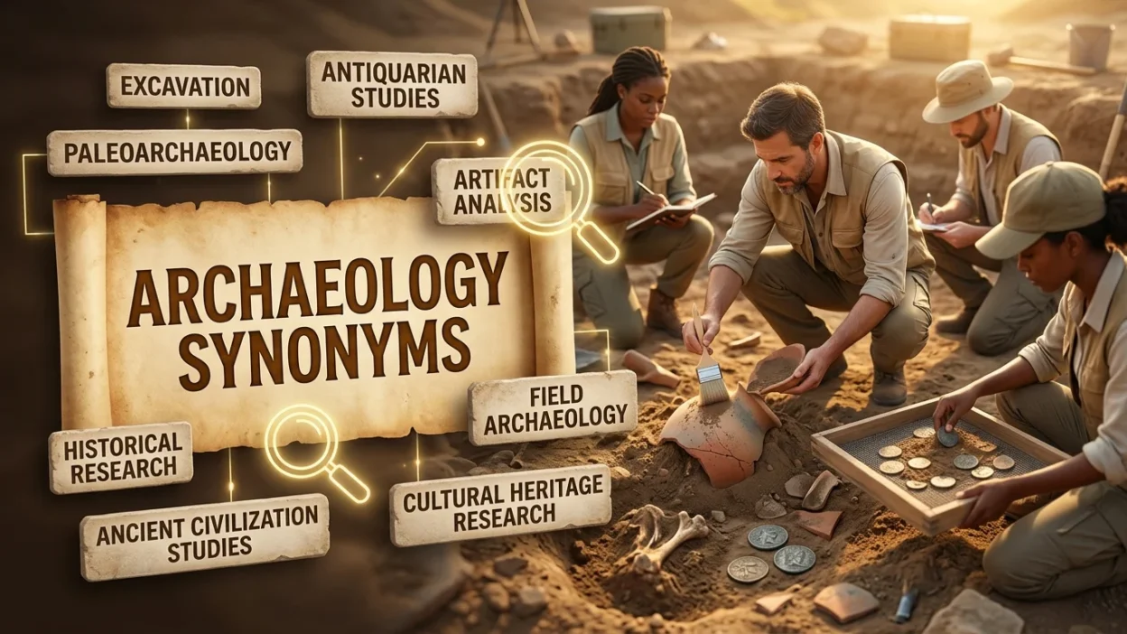 Archaeology Synonyms