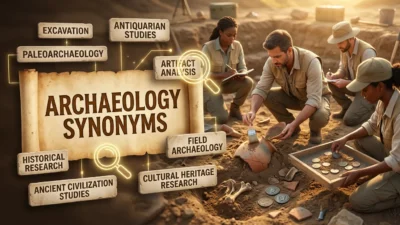 Archaeology Synonyms