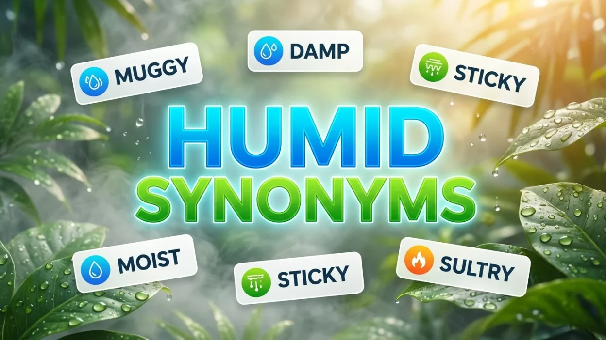 Humid Synonyms