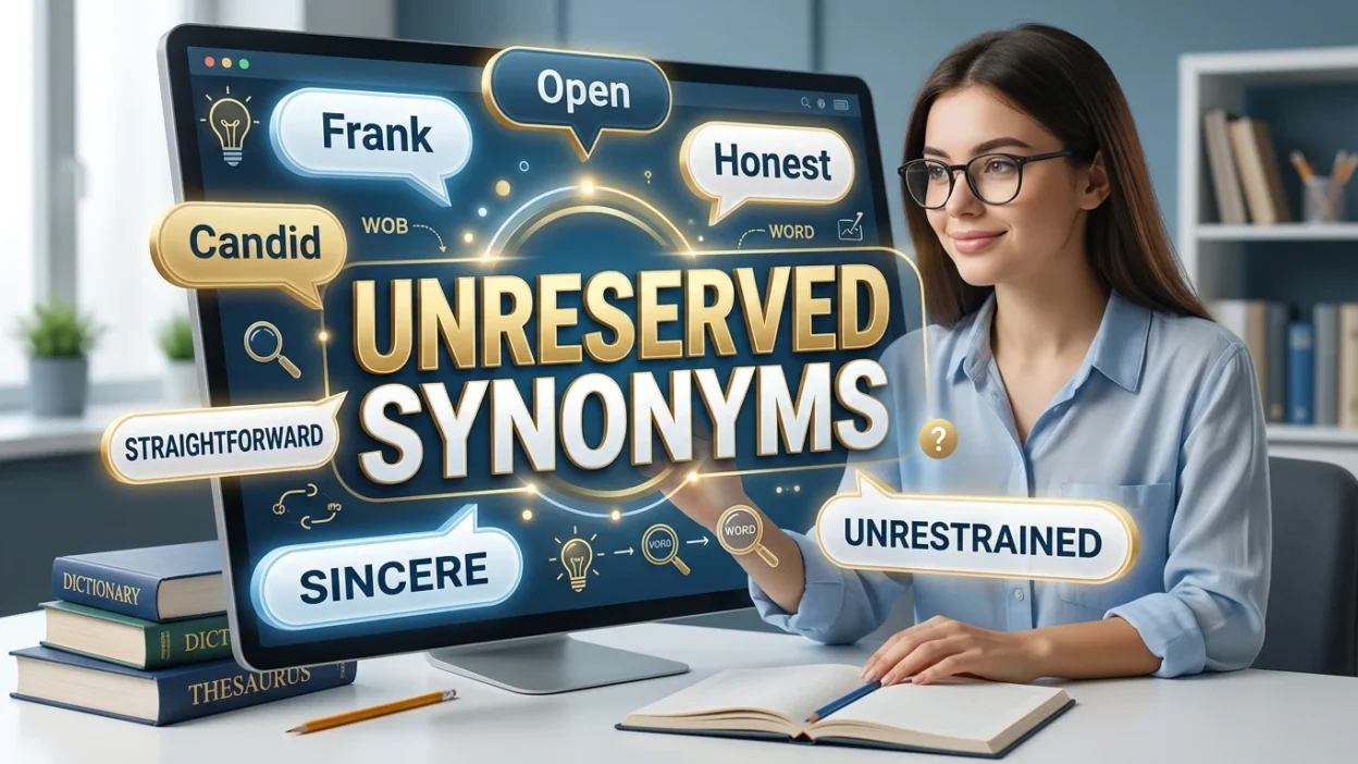 Unreserved Synonyms