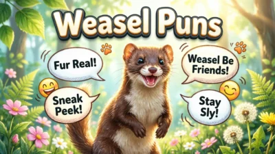 Weasel Puns