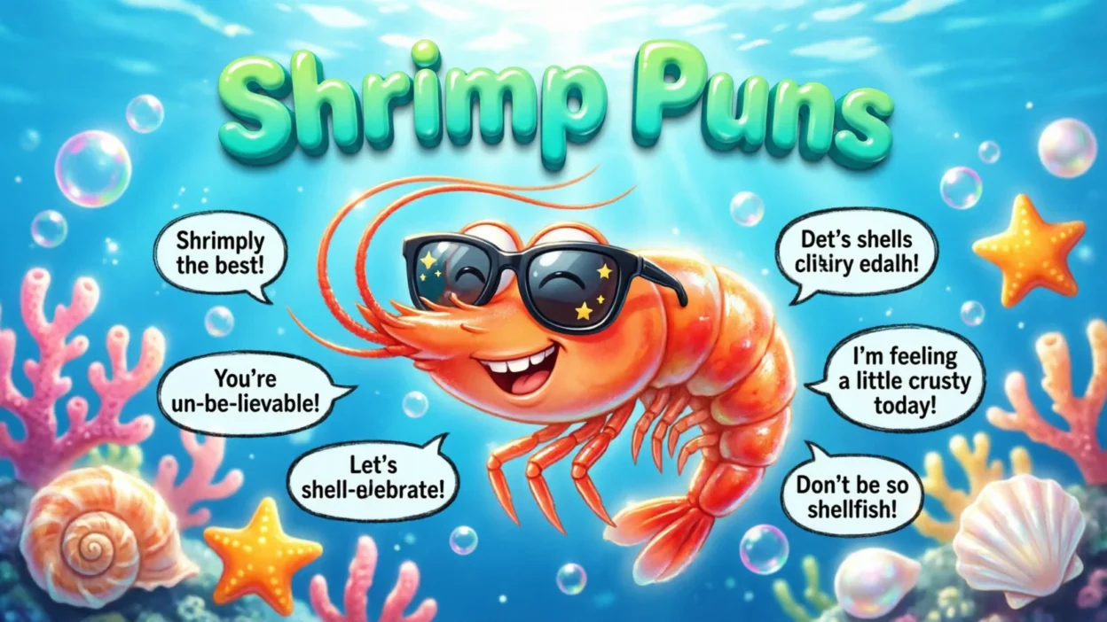 Shrimp Puns